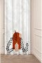 Geometric Pattern Nordic Leaf Marble Pattern Specially Designed Digital Printed Stylish Modern Background Curtain