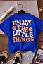 Enjoy the Little Things Printed Unisex Children's T-Shirt 5Gh4