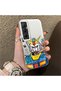 حافظة حماية بتصميم روبوت أنيق للرجال متوافقة مع Realme C65 4G