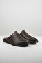 Men's Genuine Leather Full Orthopedic Hajj and Umrah Slippers - 2