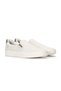 Women's Pursuit Lurex Linen Slip-On Sneaker – Shimmer Detail, Breathable Casual Shoe White - 5