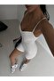 Strapless Sports Jumpsuit with Suspenders - 2