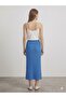 Midi Length Knitwear Skirt 79903 - 4