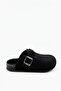 Men's Buckle-Closed Slippers Orthopedic Sole Soft Warm Felt House Slippers - 2
