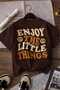 Enjoy the Little Things Printed Unisex Children's T-Shirt 5Gh4