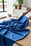 Lycra Thin Satin Fabric |   1 Meter |   Width: 150cm