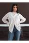 Tasseled Linen Women's Shirt