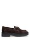 Elit My-744S Women's Genuine Leather Casual Shoes Brown - 2