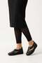 Elit 26Yslnvt03C Women's Genuine Leather Espadrille Black