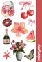 4-Pack Spring Collection Stickers, Decals, Agenda, Diary, Planner, Bullet Journal, Pinterest - 3