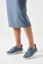 Elit 26Yslnvt02C Women's Genuine Leather Espadrille Blue