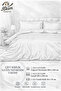 Deluxe Double Striped Satin Duvet Cover Set – Shiny and Soft Fabric - 3