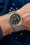 Trio Steel Men's Watch Premium Calendar Black Round Stylish & Elegant Men's Watch - 2