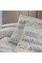 Sand Wave Double 100% Cotton Ranforce Duvet Cover Set Purple (3 Pieces) 200X220/50X70 Purple - 2