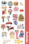 4-Pack Spring Collection Stickers, Decals, Agenda, Diary, Planner, Bullet Journal, Pinterest - 5