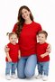 Mother Unisex Kids Combination Oversize T-Shirt Twin T-Shirt Plain Printed Single Price