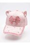 Kitti 5-8 Years Old Girl's Cap with Bead Decoration - 2