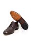 Brown Lace-Up Genuine Leather Men's Shoes - 3