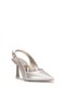 Elit Pm439 K3053 Women's Classic Heeled Shoes Gold - 2
