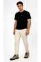 Sand Color Nubuck Inner and Outer Genuine Leather Lace-Up Stitched Men's Shoes Vdz03016 - 7