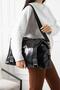 Women's Soft Faux Leather Casual Hand and Shoulder Bag - 3
