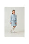 Woven 2-Piece Set with Girls' Shirt and Skirt