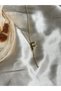 Stainless Steel Gold F Letter Low-Cut Necklace - 3
