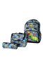 Ultra Light Premium Boys' Orthopedic Primary School Bag with Back Support, Thermal Lunch Box and Pen Holder - 3