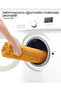 Non-Slip Base, Single Pos Plush Bath Mat, Mustard 40X60Cm - 3