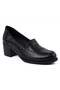 3405 Genuine Leather Classic Women's Shoes-Black