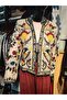 Cotton Gabardine Süzene Embroidery Floral Patterned Long Sleeve Jacket - 3