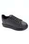 Black Casual Sneaker with Laces, Lightweight and Comfortable Women's Sports Shoes Vdz03023 - 6