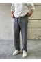 Baggy Sweatpants with Elastic Cuffs and Waistband