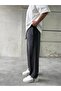 Baggy Sweatpants with Elastic Cuffs and Waistband - 4