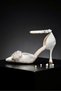 Lace and Pearl Detailed Evening Dress Shoes 8.5Cm-Feli̇syabuti̇k - 2