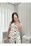 Women's Oslo Fabric Short Sleeve Patterned Pajama Set - 3