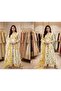 Women Floral Printed with embroidered Alia Cut Anarkali Dress with Dupatta, Premium Mal Mal Cotton - 3