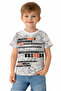 Boy's 1998 Number Patterned White Color T-Shirt