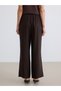 Trendlucky Women's Trousers with Elastic Waist and Difference in Color - 4