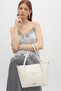 Benetton Women's Arm Bag White Bnt1865 - 2