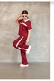 Oversize Modal Fabric Garnished Tracksuit Set Soft Textured Shirt Collar Loose Fit Set - 8