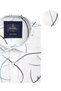 Plus Size Patterned Viscose Shirt Short Sleeve - 2