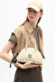 New York Yankees Women's Handbag Beige-Green Mlb019