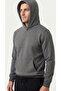Swearshi̇rt with Kangaroo Pocket and Hood - 3