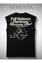 Sporthing Club Printed Cotton 0-Neck Premium Oversize Athlete Top