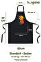Kitchen Apron Set of 2 Stain-Resistant Water-Repellent Fabric Colorfast Print Floral Botanical Pattern Double Apron - 6