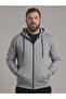 Zippered Hooded Jacket, 2 Thread Cotton Blend, Comfortable Fit with Kangaroo Pocket - 2