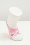 Baby Girl Ballerina Socks 2 Pairs (4 Pieces) Floral and Polka Dot Cotton Ballerina Socks 90% Cotton - 2