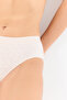 Touch Cream High Waist Slip Panties - 7