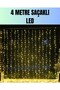 4 Meter Christmas Waterfall Led Curtain Light Home Garden Decor